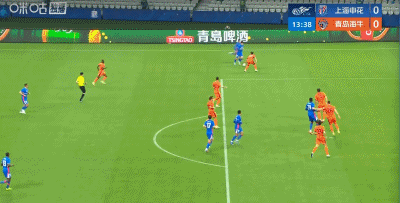 申花双星建功牟鹏飞神扑力保胜局