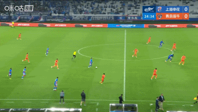 申花双星建功牟鹏飞神扑力保胜局