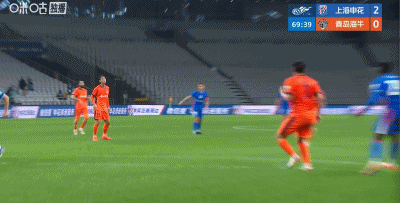 申花双星建功牟鹏飞神扑力保胜局