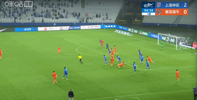 申花双星建功牟鹏飞神扑力保胜局